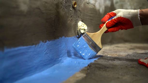 Commercial Vapor Barrier Installation project at a Fountain City, IN business property by SJ Waterproofing Pros